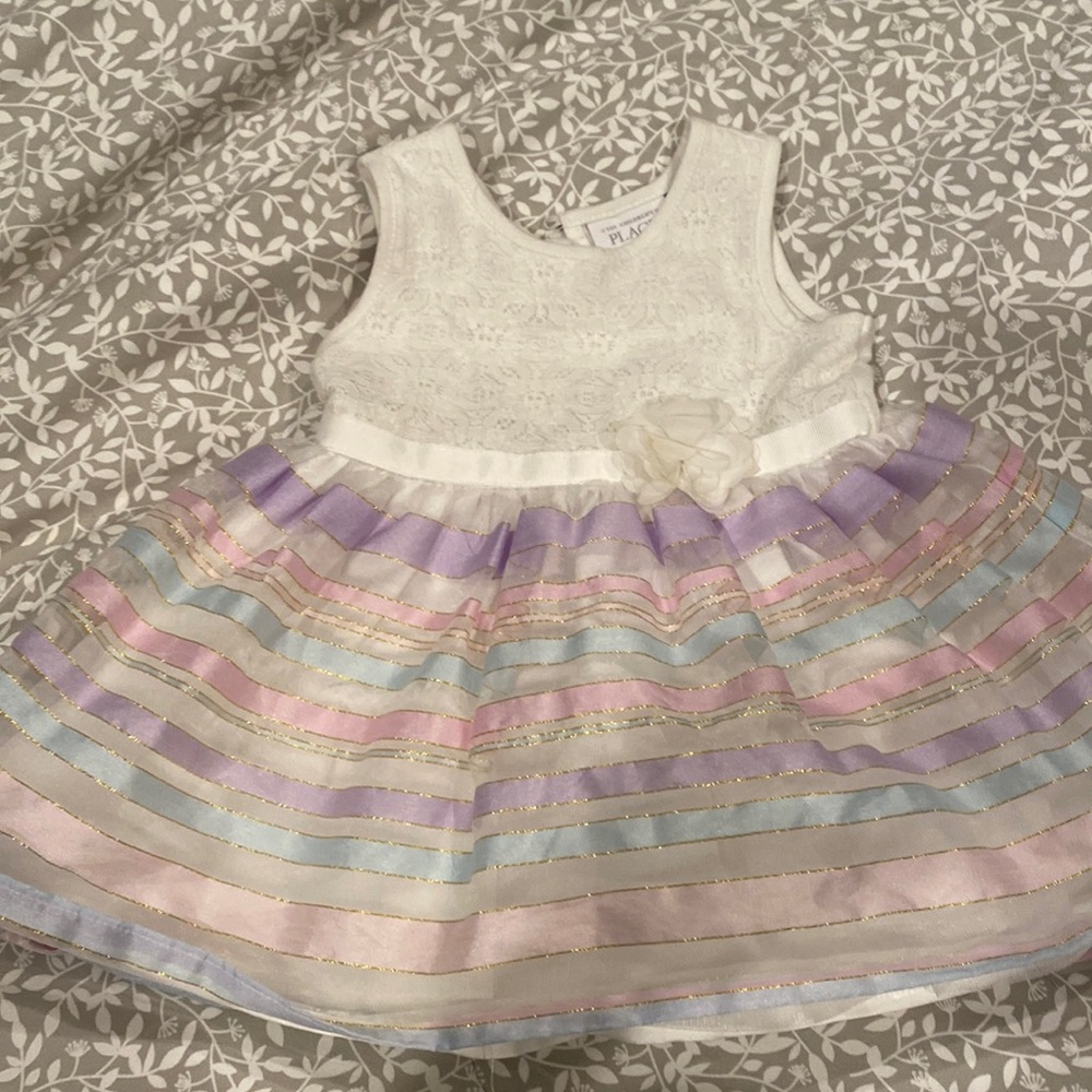 Children’s Place 9-12month pastel color dress